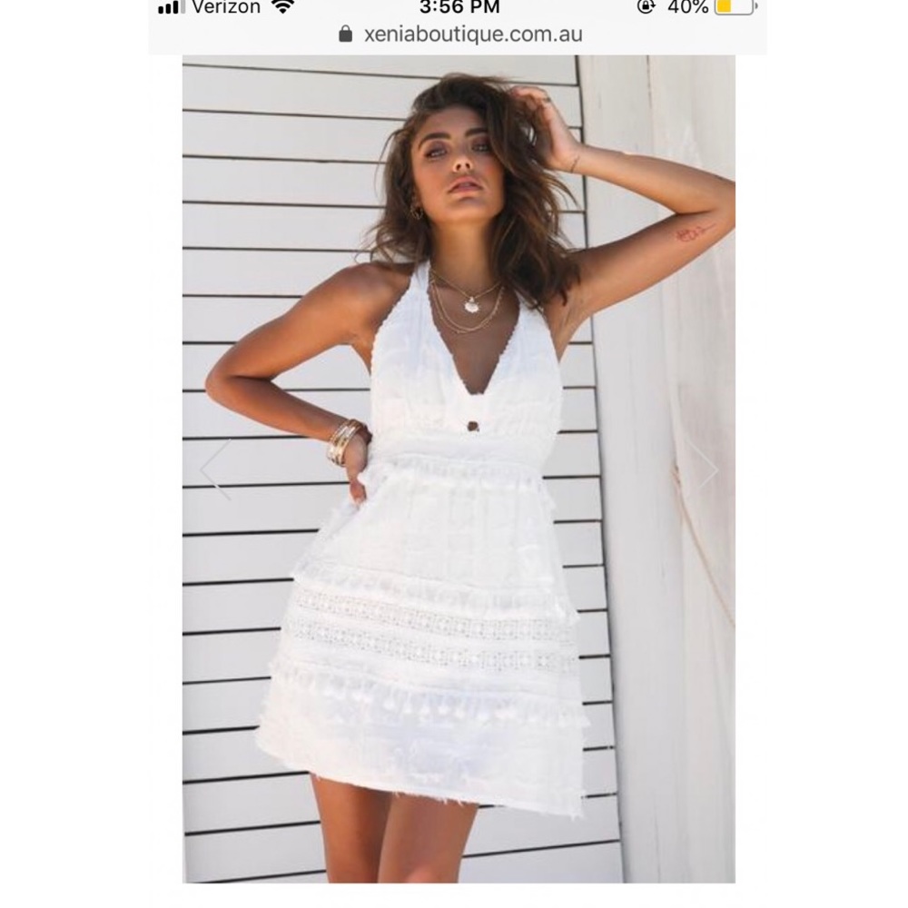 Kindred Heart Dress (White) 10/M